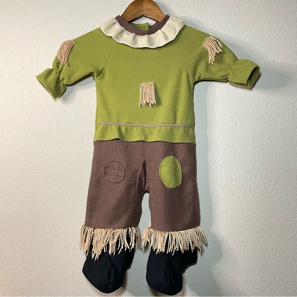 Wizard‎ of Oz Scarecrow Ez-On Romper Costume Infant - Picture 1 of 10